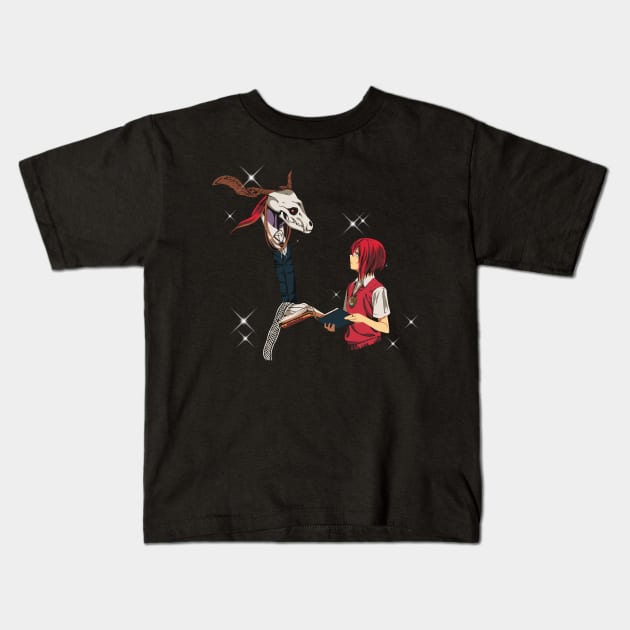 The Ancient Magus Bride Kids T-Shirt by Nykos